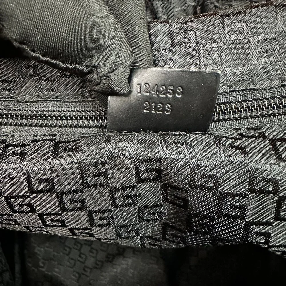 ❌SOLD❌ Authentic Gucci Sherry Line Web Nylon Backpack - Picture 13 of 15